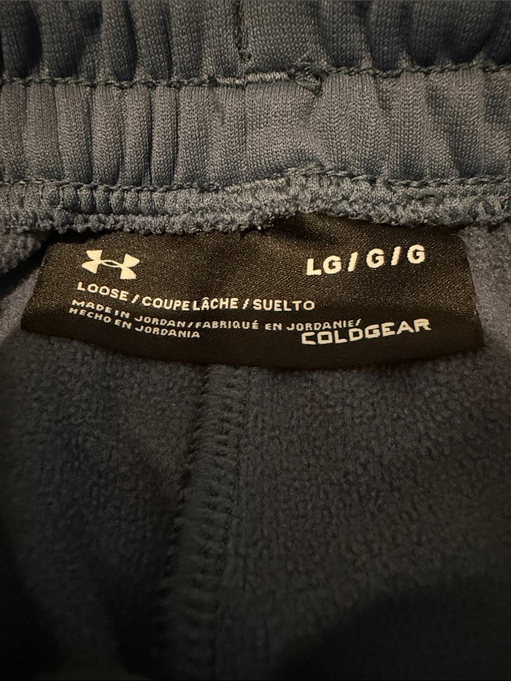 Under Armour Men's Slate Blue Athletic Joggers - Picture 4 of 4